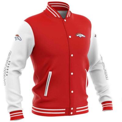 China Wholesale Custom Latest Designs Long Sleeve Baseball Varsity Jacket Breathable for sale