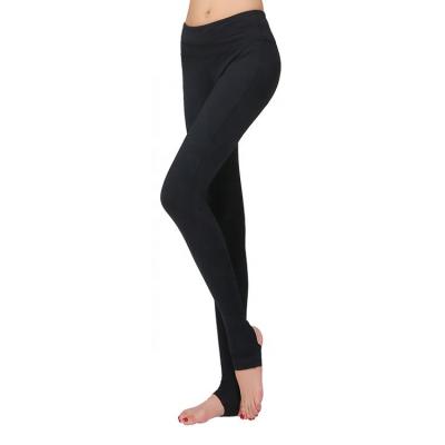 China 4 Ways Breathable Womens Stretch High Waist Yoga Pants Poly Span Breathable Swept Yoga Leggings High Quality High Waisted Sustainable for sale