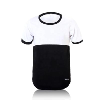 China Anti-pilling Eco-friendly Manufacturers Fashion T-shirt Brand RPET Cotton Fabric Recycled T-shirt For Men for sale