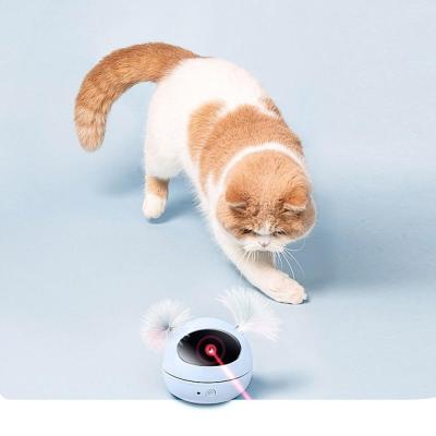 China Smart Teasing Pet Toy Bear Cat Toy Laser Cat Toy Fashion Handheld Cute Viable for sale