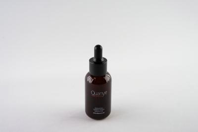 China HUISDIER Amber Shampoo Bottles/Kleur - Deklaag Kosmetische Flessen Zonder lucht Te koop