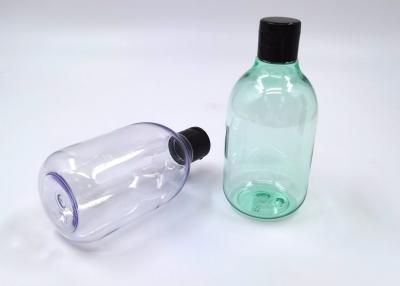 China El cosmético vacío púrpura transparente embotella lavado del cuerpo 130ml con el casquillo del doblez en venta