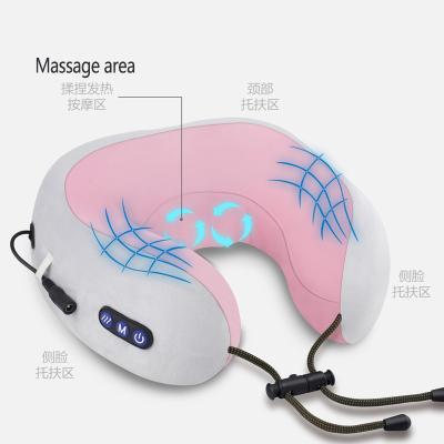 China Portable Massager Health Care Neck Massage Products TEN Pulse Relieve Pain Tissue Shiatsu Vibration Neck Shoulder Deep Massager with Heat for sale