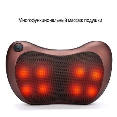 China Easy Neck Roll Back Head Pillow Massager Neck Operation Massager Body Massage Kneading Pillow for sale