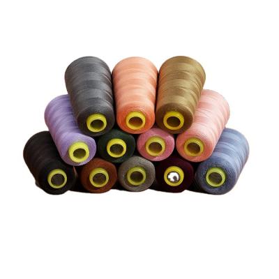 China 100% abrasion resistance polyester sewing thread manufacturer made in china 402 high tenacity 3000yard sewing thread for sale