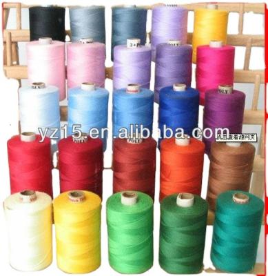 China Best Seller Abrasion Resistance 400yard Colored 40/2 100% Polyester 402 Spun Sewing Thread for sale