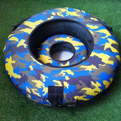 China 2022 PVC Butyl Rubber Winter Snow Resistant Tube Inflatable Sleds For Kids And Adults for sale