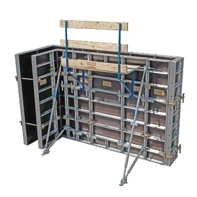 China EUROPEAN S420 ST-RAS Steel Modular Concrete Wall Formwork Formwork System for sale