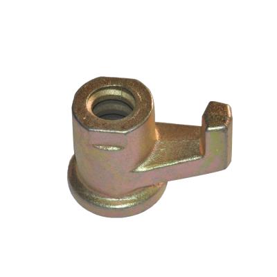 China Industrial Formwork Encofrado Accessories Casting Rivet Nut Tuerca For Link Rod Swivel Nut DW15 W80XH55mm for sale