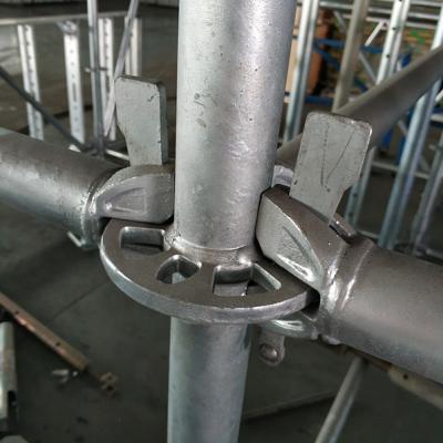 China Construction Site EN1090 Hot Dip Galvanized All Round Ringlock Scaffold Netting For Construction for sale