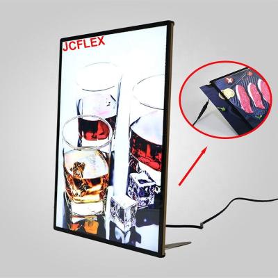 China Various Installation Methods A1 LED Light Box For Restaurant Cinema Sale Display Sight Advertising Light Box Led Menu Hanging Board for sale