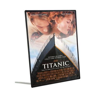 China Various Customized Installation Methods 2023 Indoor Advertising Led Movie Posters Light Box Magnetic Aluminum View LED Slim Light Box for sale