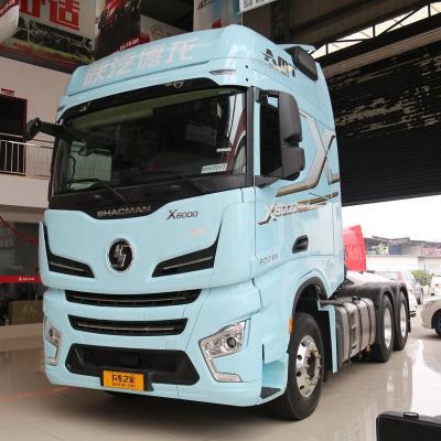 China Factory direct sales X6000 Shacman 6X4 WEICHAI tractor engine euro V truck head standard emission standard truck for sale