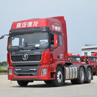 China Aluminum In Stock And Fast Shipping Big Quality X5000 Shacman 6X4 Tractor Truck for sale