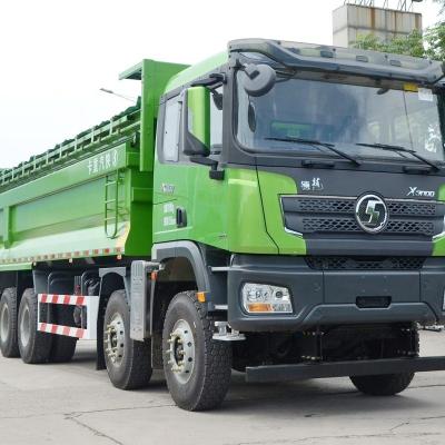 China New High Quality Heavy Auto Tipper Diesel Dump Truck Sacman X3000 8*4 Tipper Truck > 8L for sale