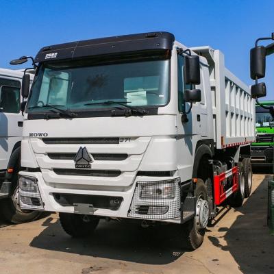 China Sinotruk Howo Multiple Speeds 6x4 Forward Dump Truck For Urban Construction Remains > 8L for sale