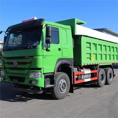 China Sinotruk Howo Touch Screen Equipped High Horsepower 6x4 Dump Truck > 8L for sale