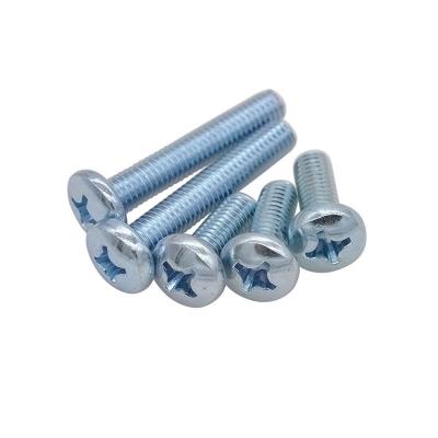 China 4# Aluminum Wire 4.8 Grade Carbon Steel American Standard Zinc etc. or the Brass Plated Phillips Round Head Machine Teeth Screw Fasteners for sale