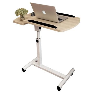 China Modern Wood Laptop Table Height Adjustable Notebook Desk Bedside Desk for sale