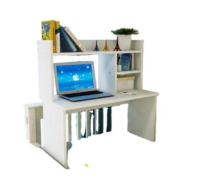 China Eco-friendly Dormitory Laptop Desk Table Bed Laptop Stand Bookcase Furniture for sale