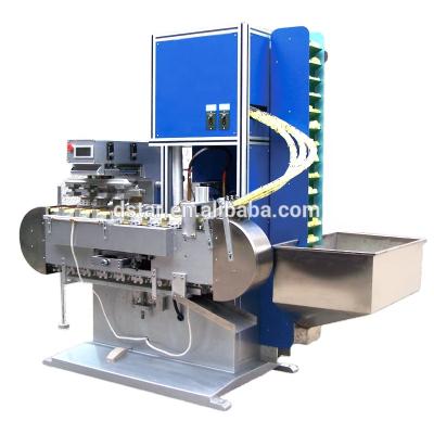 China Bottle closure printing 2 color full automatic drinking bottle closure logo pad printing machine DXACP2 for sale