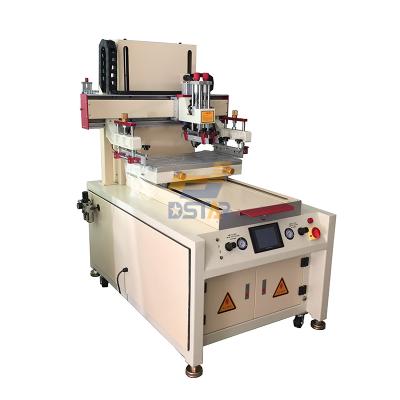 China food & Beverage Factory DX-5070P PET Panel Screen Printing Machine With HMI for sale