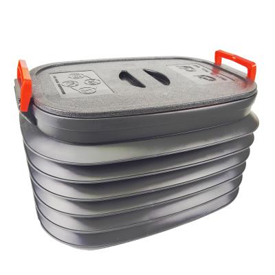 China Retractable Car Waste Household Wash Bucket Viable Fishing Bucket Folding Bucket Car Trunk Storage Box for sale