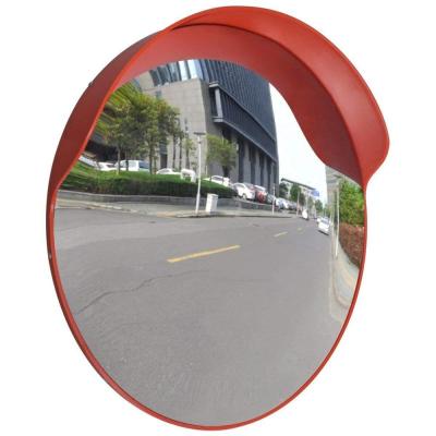 China PP+PC Best Sell 60CM High Visible Wide Angle Shatterproof Corner Convex Mirror and High Definition for Pavement Use for sale