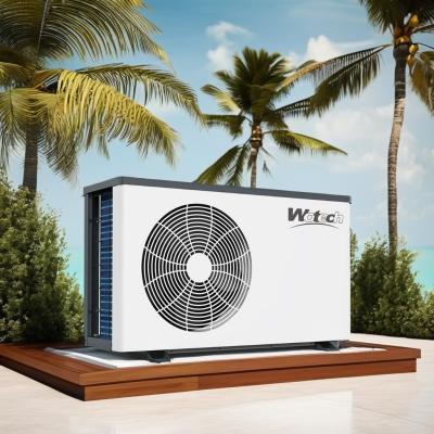 China Bomba de calor com inversor de corrente contínua de folha galvanizada 31KW R32 para aquecedor de piscina solar e aquecimento de água à venda