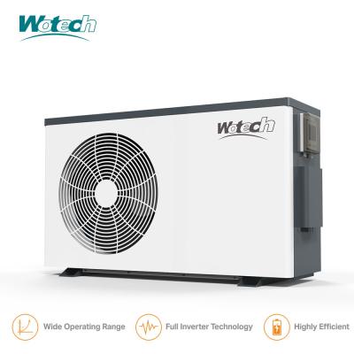 China Zwembadverwarmer R32 21KW 380V Inverter Luchtbron Warmte Pomp Met Wifi Controller Te koop