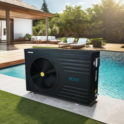 China Small Household Swimming Pool Heat Pump with R32 Refrigerant and Plastic Sheet for sale