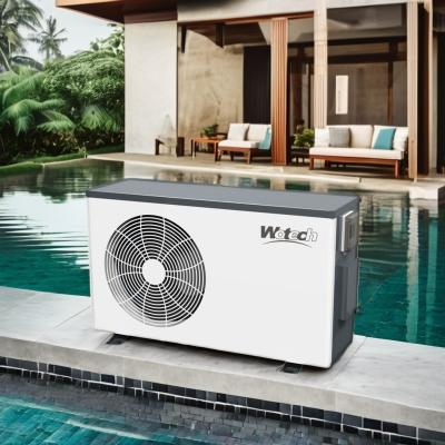 Cina R32 refrigerante 16,3kw riscaldatore di piscina portatile per il riscaldamento piscina con pompa di calore OEM in vendita