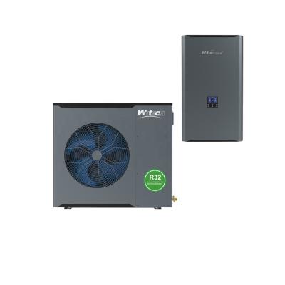 China 14kw R32 Single Phase Inverter Split System Heat Pump For Home Air Source for sale