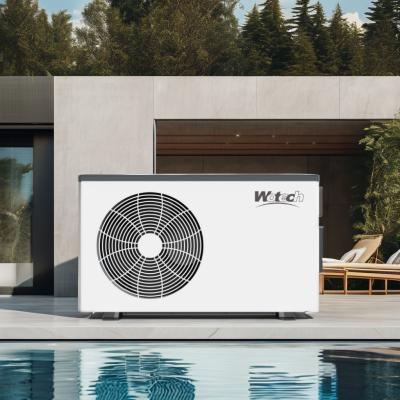 China Hotel R32 Metallgehäuse 12kw Pool Wärmepumpe mit WiFi Smart Control zu verkaufen