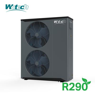 China 20KW R290 Monobloc Heat Pump Wotech with Enhanced Durability and DC Inverter Compressor for sale