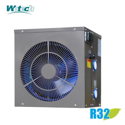 China R32 En/apagado 2kw Baño de hielo Chiller Deporte Equipo de refrigeración de recuperación 35-24C 26-24C en venta