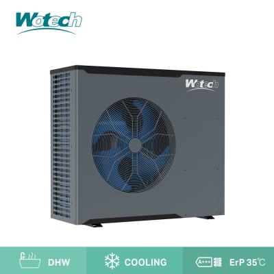 中国 独立 14kW DC インバーター 温度 モノブロック 暖房ポンプ R32 熱気ポンプ 水用 販売のため