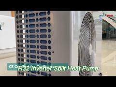 20 kw r32 three phase inverter split heat pump for dhw heating cooling ce certified a+++/a++