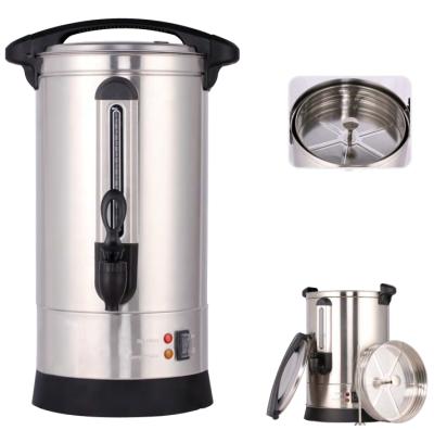 China Single or Double Wall 10 Liters Mini Stainless Steel Hot Drinking Machine Boiler Coffee Tea for sale