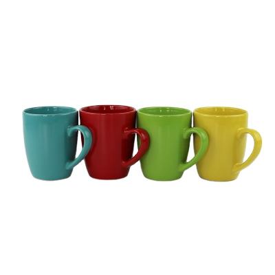 China Sustainable Tableware Ceramic Colorful Coffee Mugs For Dining Room for sale