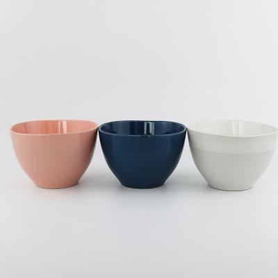 China Unique Design Colorful Ceramic Bowl Disposable Small for sale