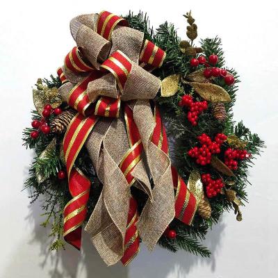 China Christmas tree decoration Christmas decorations lower stage installation props ware Christmas snowman Christmas wreath vine garland for sale