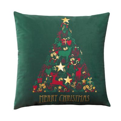 China Wholesale PORTABLE Zippered Breathable Couch Throw Cushion Cover Christmas Pillow Case Covers for sale