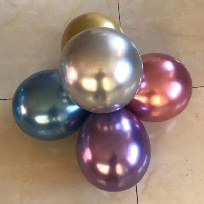 China Hot Selling Decoration Helium Inflate 50 Pcs Birthday Party Decoration 12 Inch Chrome Red Balloons for sale