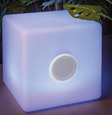 China Top Selling Phone Function Amazon LED Cube Lamp With Speaker Wireless Music With Remote Control for sale