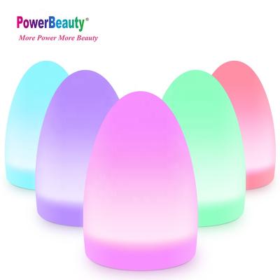 China Hot Style Egg Vendors Eggs Bedroom Portableed Table Lamp With Multicolor And Remote Control for sale