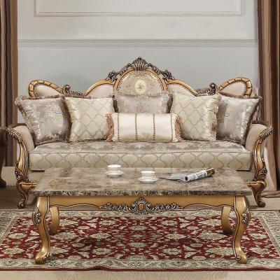 China Other sofa set high quality luxury royal french classic sofa set furniture living room fabric sofa for sale