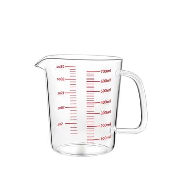 China TQVAI Viable Modern Measuring Cup Kitchen Measuring Cup Kitchen Tableware Measuring Cup Glass for sale