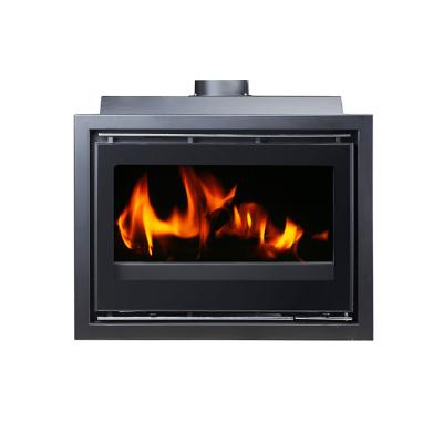 China Coastal Wood Cassette Fireplace Indoor Heating-Equipment Wall Insert Wood Stove Fireplace Fire Burning Heaters for sale