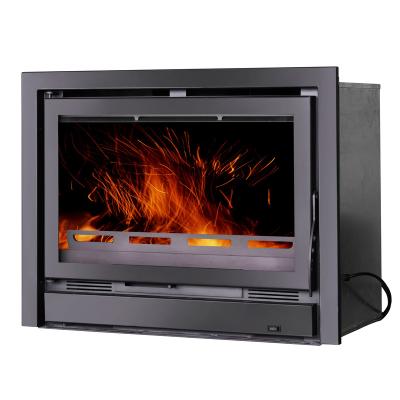 China Modern Multi-Fuel Wood Fireplace Heating-Equipment Fireplace Cast Iron Stove Gas Fireplace See In Home for sale